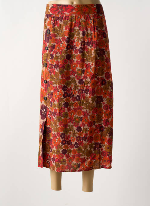 Jupe longue orange AGATHE & LOUISE pour femme