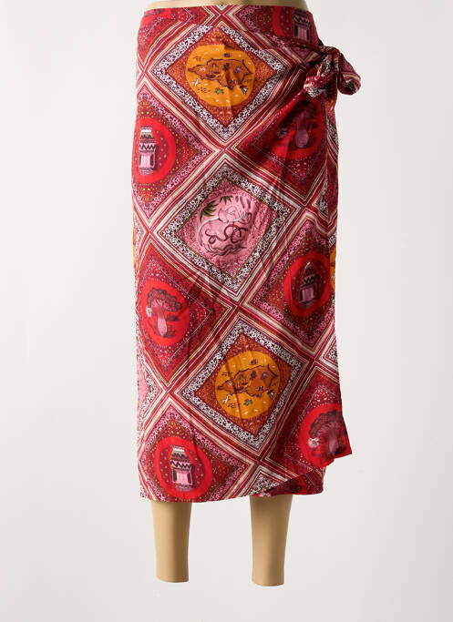 Jupe longue rouge SURKANA pour femme