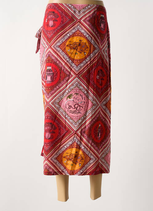 Jupe longue rouge SURKANA pour femme