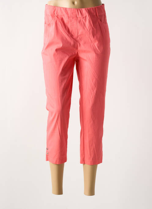 Pantacourt rose ADELINA BY SCHEITER pour femme