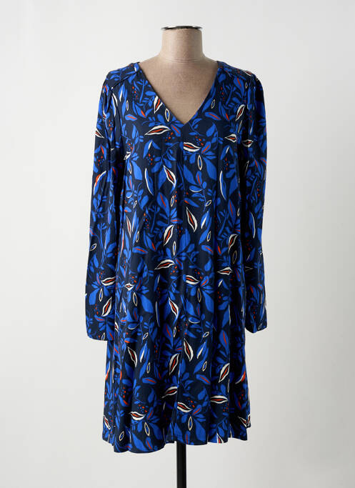 Robe mi-longue bleu ÉTYMOLOGIE pour femme