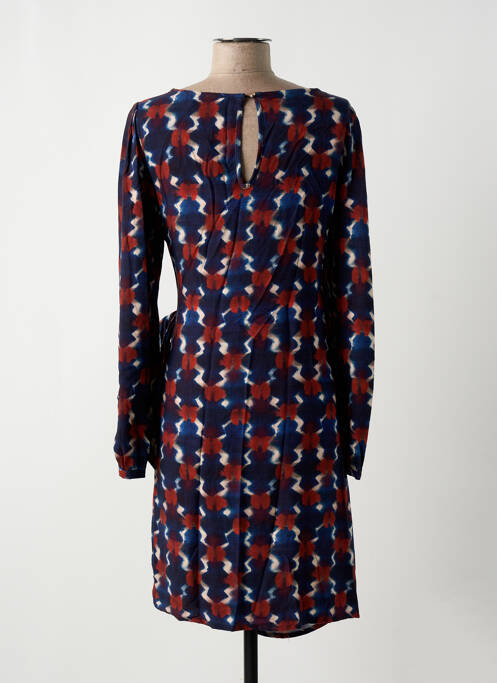 Robe mi-longue bleu LA FEE MARABOUTEE pour femme