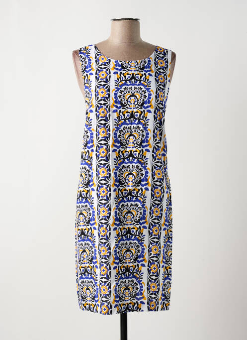 Robe mi-longue bleu SURKANA pour femme