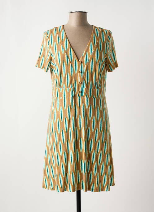 Robe mi-longue marron SURKANA pour femme