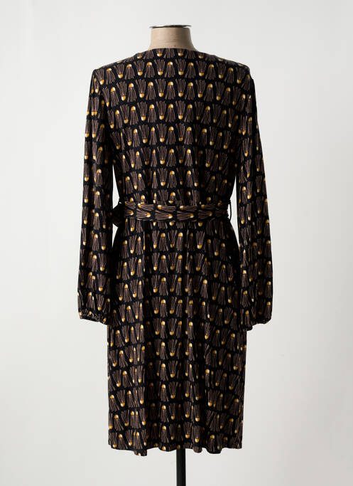 Robe mi-longue noir SURKANA pour femme