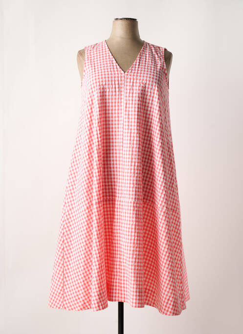 Robe mi-longue orange MES SOEURS ET MOI pour femme