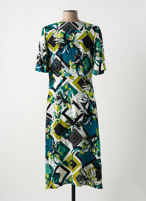 Robe mi-longue vert LA FIANCEE DU MEKONG pour femme