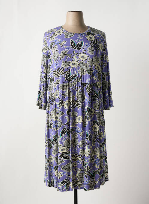 Robe mi-longue violet NO SECRET pour femme