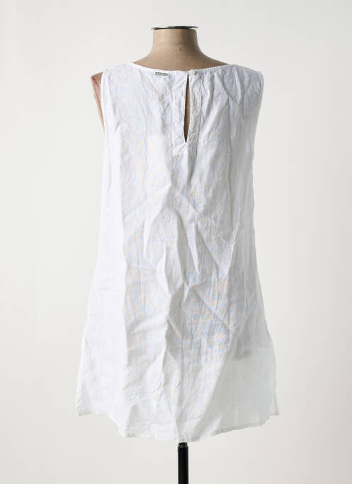 Tunique sans manche blanc AGATHE & LOUISE pour femme