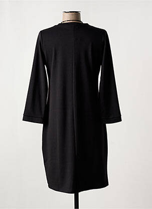Robe courte manches longues manches longues noir CHATELET femme