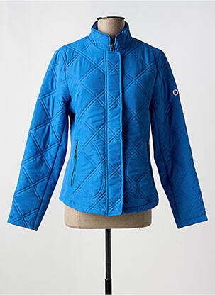 Doudoune poches sans capuche bleu FRANSA femme
