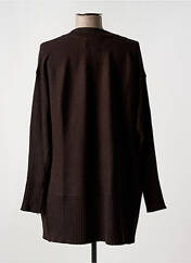 Gilet manches longues marron FRANSA pour femme seconde vue