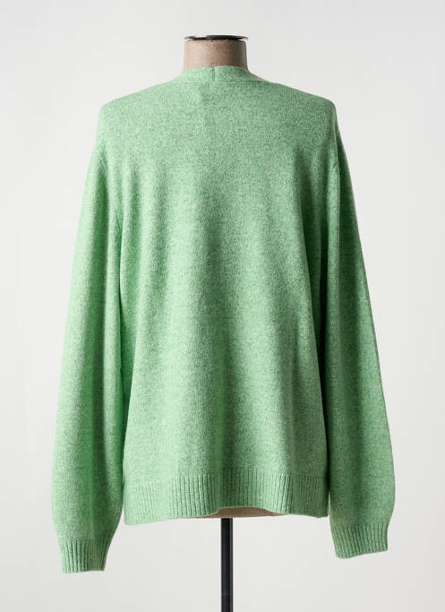 Gilet manches longues vert OLSEN pour femme