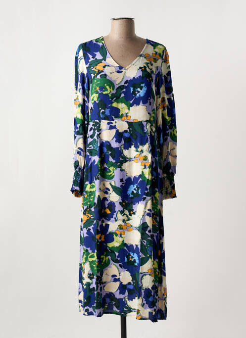 Robe longue violet FRANSA pour femme