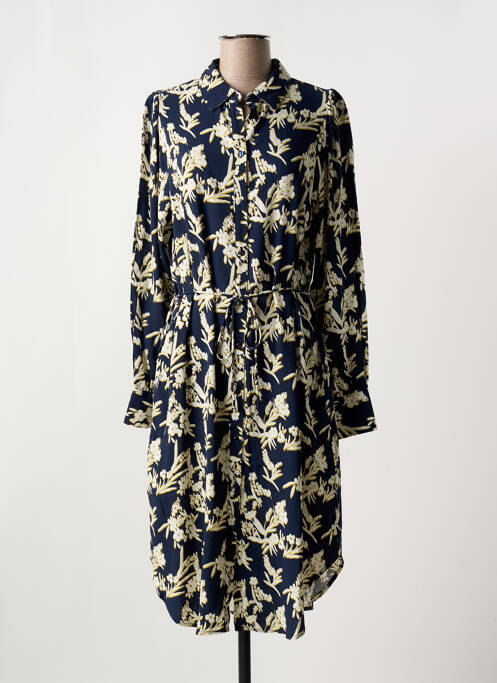 Robe mi-longue bleu FRANSA pour femme