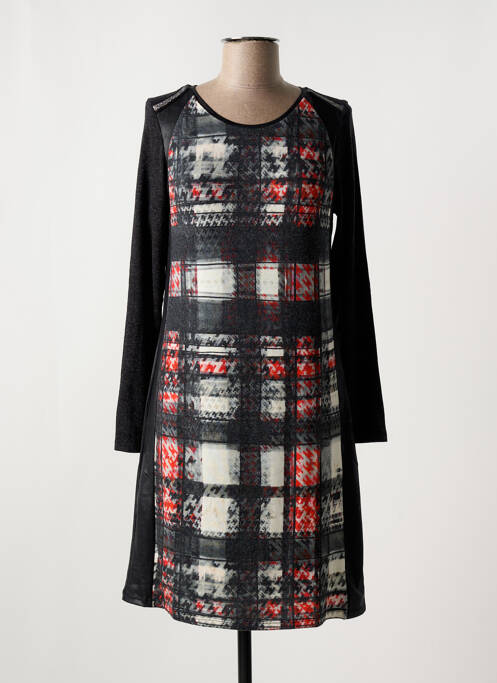 Robe mi-longue gris CHATELET pour femme