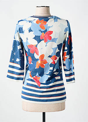 T-shirt manches 3/4 manches 3/4 bleu OLSEN femme