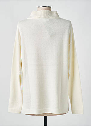 Pull coupe cintrée manches longues beige OLSEN femme