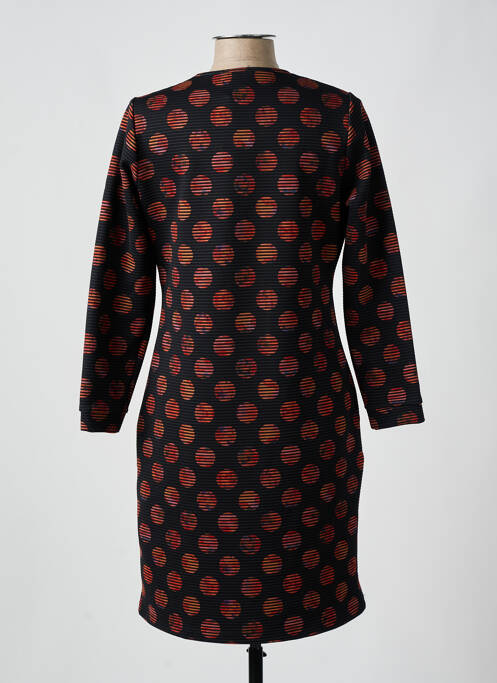 Robe mi-longue noir GUY DUBOUIS pour femme