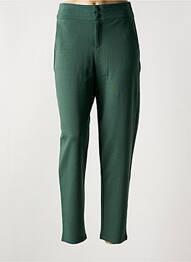 Pantalon slim taille élastique taille normale vert FRANSA femme