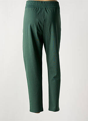 Pantalon slim taille élastique taille normale vert FRANSA femme