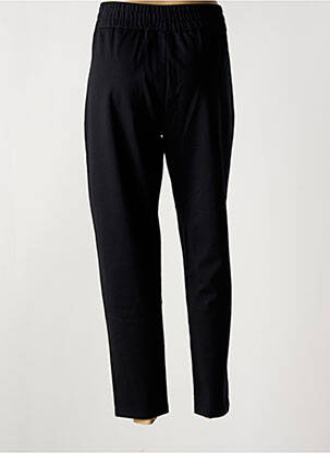 Pantalon slim taille élastique taille normale noir FRANSA femme