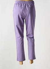 Pantalon 7/8 violet FRANSA pour femme seconde vue
