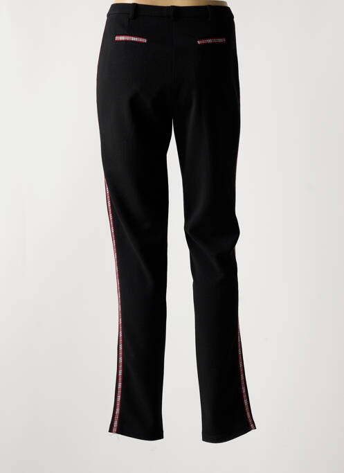 Pantalon slim taille normale taille normale noir GUY DUBOUIS femme