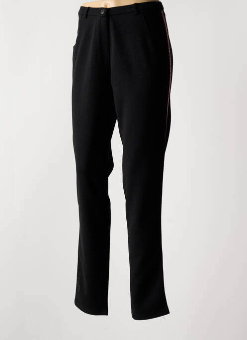 Pantalon slim noir GUY DUBOUIS pour femme