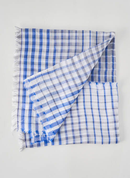 Foulard bleu MALFROY pour femme