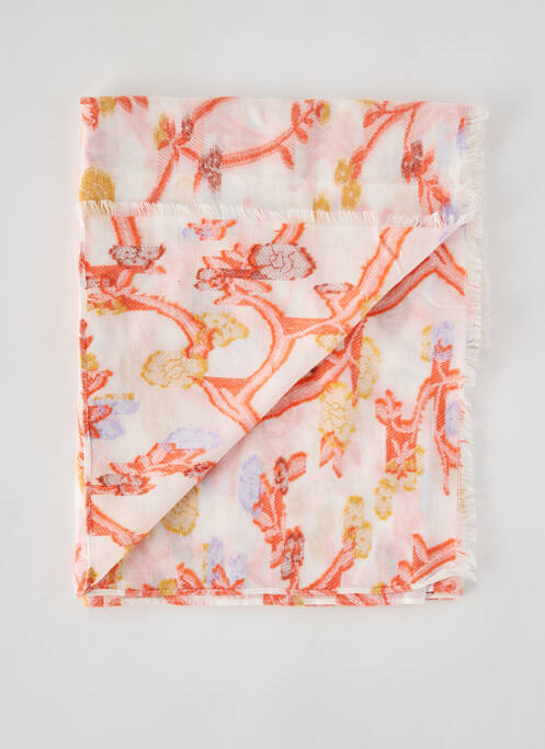 Foulard orange MALFROY pour femme