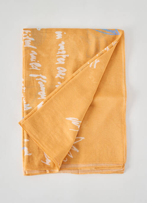 Foulard orange MALFROY pour femme