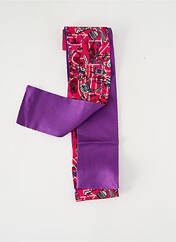 Foulard rose MALFROY pour femme seconde vue