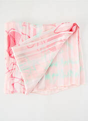 Foulard rose MALFROY pour femme seconde vue