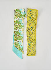 Foulard vert MALFROY pour femme seconde vue