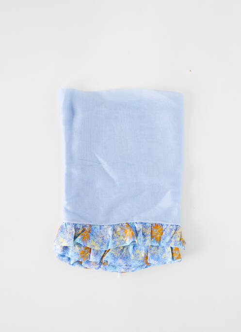 Col / Tour de cou bleu MALFROY pour femme