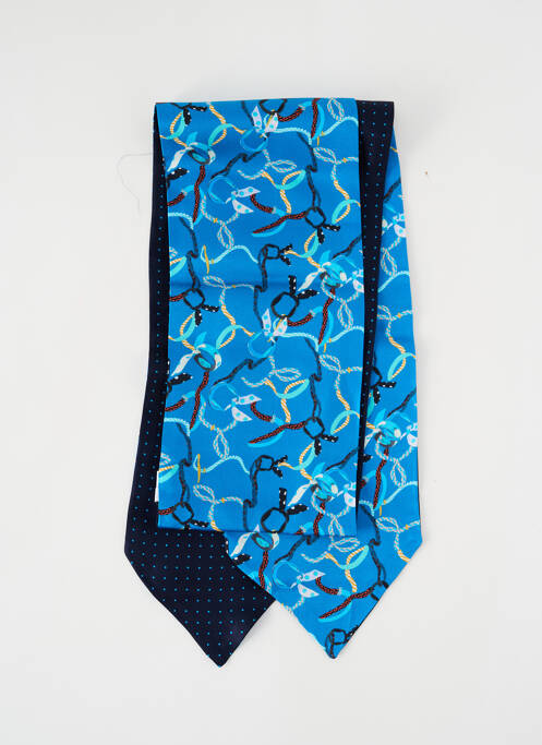 Foulard bleu MALFROY pour femme