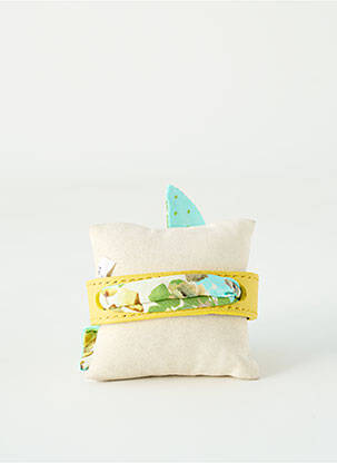 Bracelet jaune MALFROY pour femme