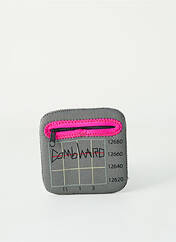 Porte-monnaie gris COMBHARD pour unisexe seconde vue