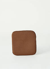 Porte-monnaie marron COMBHARD pour unisexe seconde vue