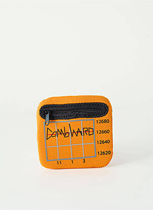 Porte-monnaie orange COMBHARD pour unisexe