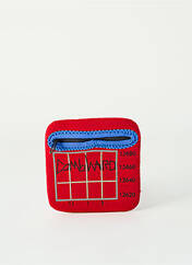 Porte-monnaie rouge COMBHARD pour unisexe seconde vue