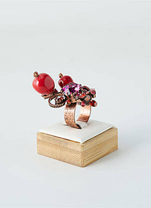 Bague rouge KONPLOTT pour femme
