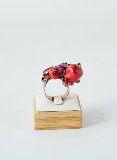 Bague rouge KONPLOTT femme