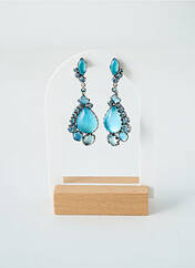 Boucles d’oreilles bleu KONPLOTT pour femme seconde vue