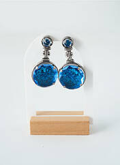 Boucles d’oreilles bleu KONPLOTT pour femme seconde vue