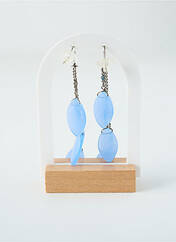 Boucles d’oreilles bleu KONPLOTT pour femme seconde vue