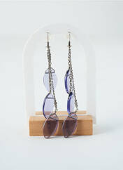Boucles d’oreilles violet KONPLOTT pour femme seconde vue