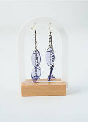Boucles d’oreilles violet KONPLOTT pour femme seconde vue