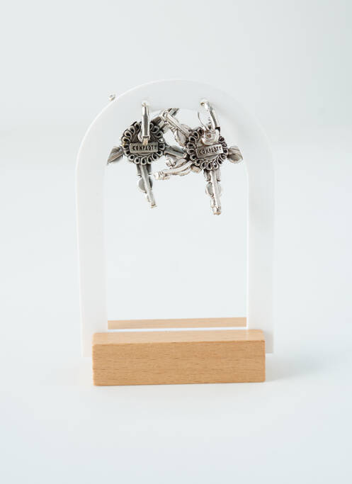 Boucles d’oreilles bleu KONPLOTT pour femme